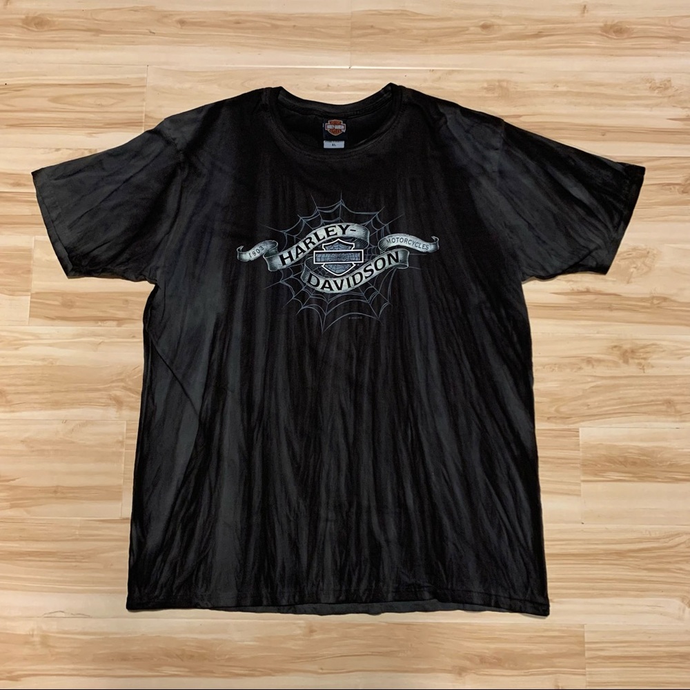 VINTAGE HARLEY DAVIDSON SPIDER WEB TEE